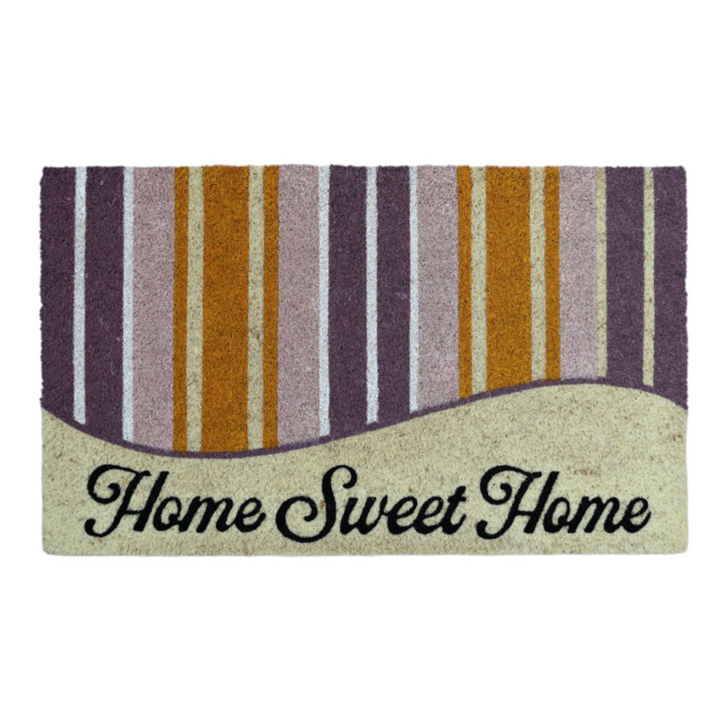 Kanav Non-Slip Striped Outdoor Doormat