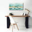 «Blue Saffron 3» par Danhui Nai, art mural sur toile-1235581792