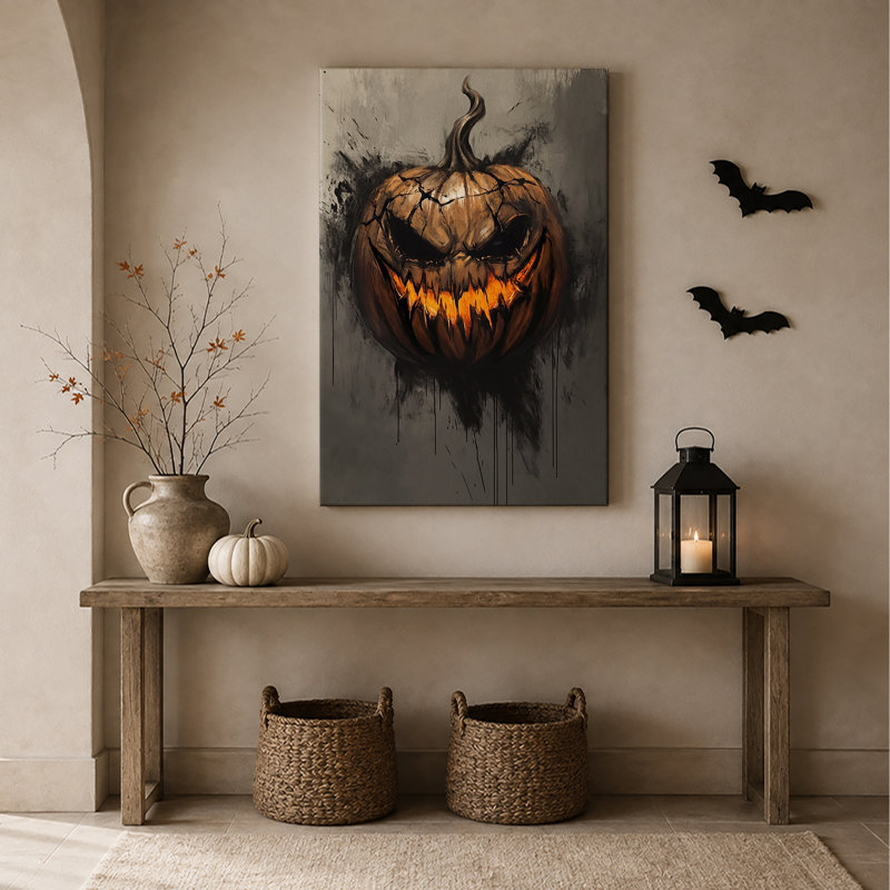 Art mural sur toile Spooky, H 18 po x l 12 po