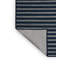 Tapis bleu à rayures horizontales lavable à la machine-1081384455