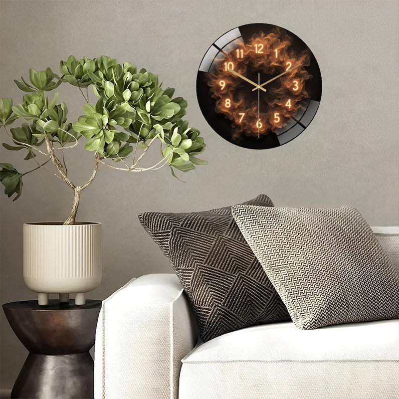 Horloge murale 12 po