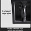 1.98 Gallons Per Minute GPF Elongated Height Floor Mounted One-Piece Black Toilet (Seat Included)