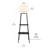 Ava-Skye 61.18'' Satin Floor Lamp