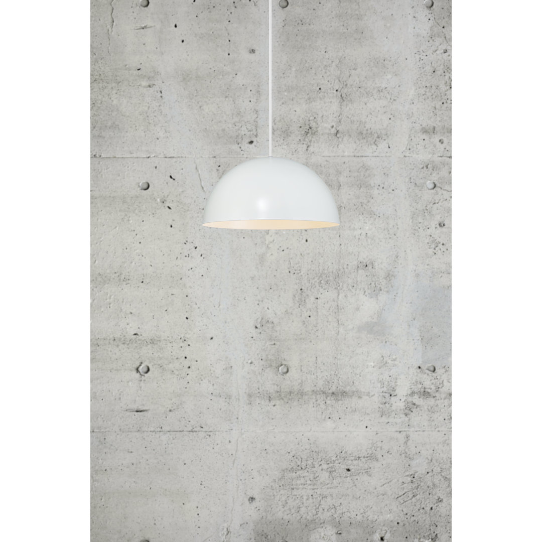 Ellen 1 - Light Satin Black Single Pendant