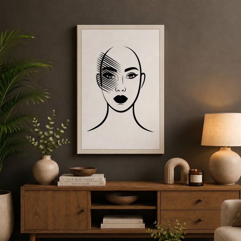 Print, 18x12 - 45.7 x 30.5 cm, Teal Border