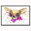 Chiot à l'aquarelle - reproduction d'art-26662652-35119784