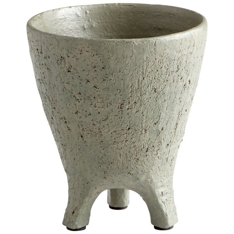 Molca Ceramic / Porcelain Table Vase, 7'' H x 6'' W x 6'' D