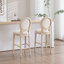 Ensemble de 2 chaises rembourrées à hauteur de comptoir-275608204