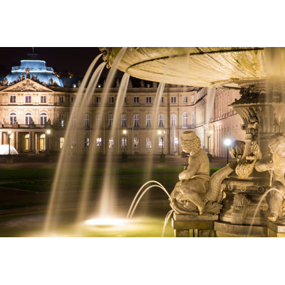 Square Schlossplatz, Germany - Wrapped Canvas Print