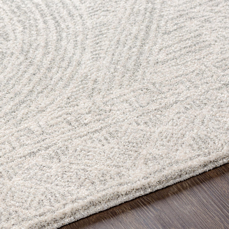 Tapis crème / beige Aime, Rectangle 9 pi x 12 pi