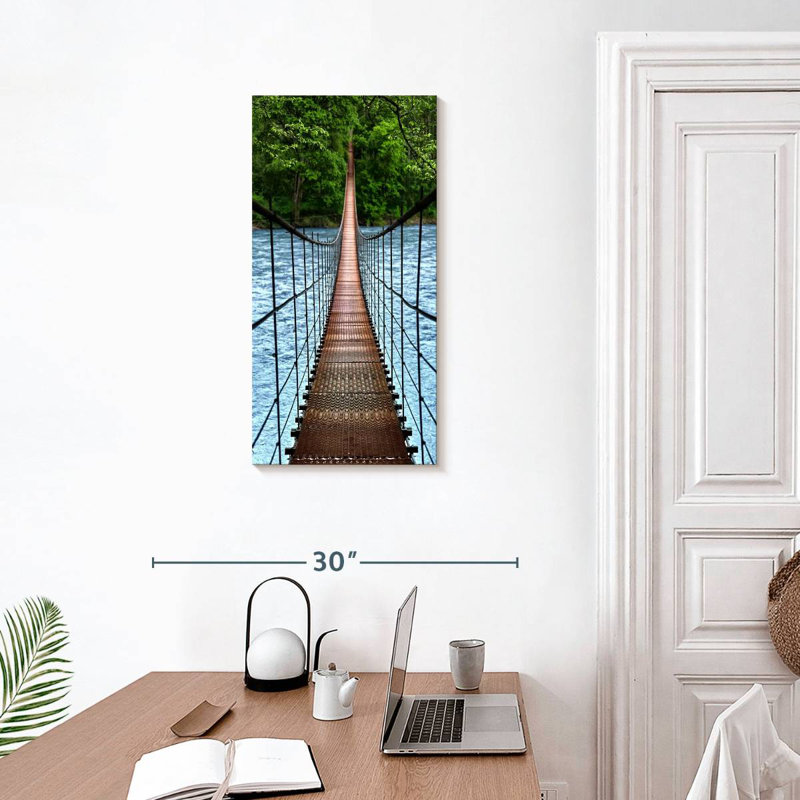 Jungle Rope Bridge, 30" H x 15" W