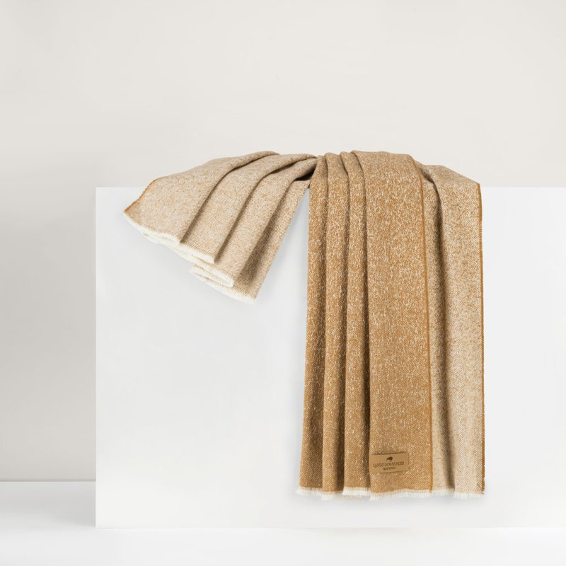 Caramel Sedona Throw, Caramel