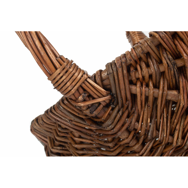 Wicker Small Rustic Shopper Basket