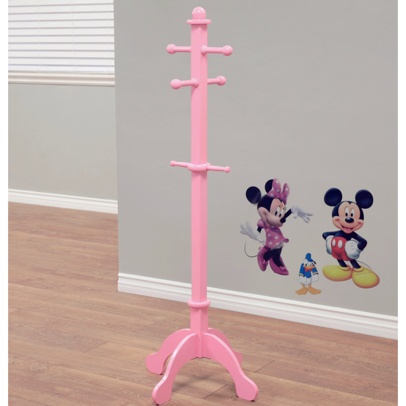 Waterbury Freestanding Coat Rack, Pink