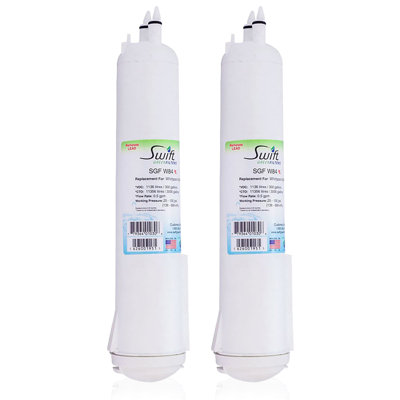 SGF-W84 Compatible Refrigerator Water Filter for 4396841, 4396710, EDR3RXD1, EFF-6016A (2 Pack).