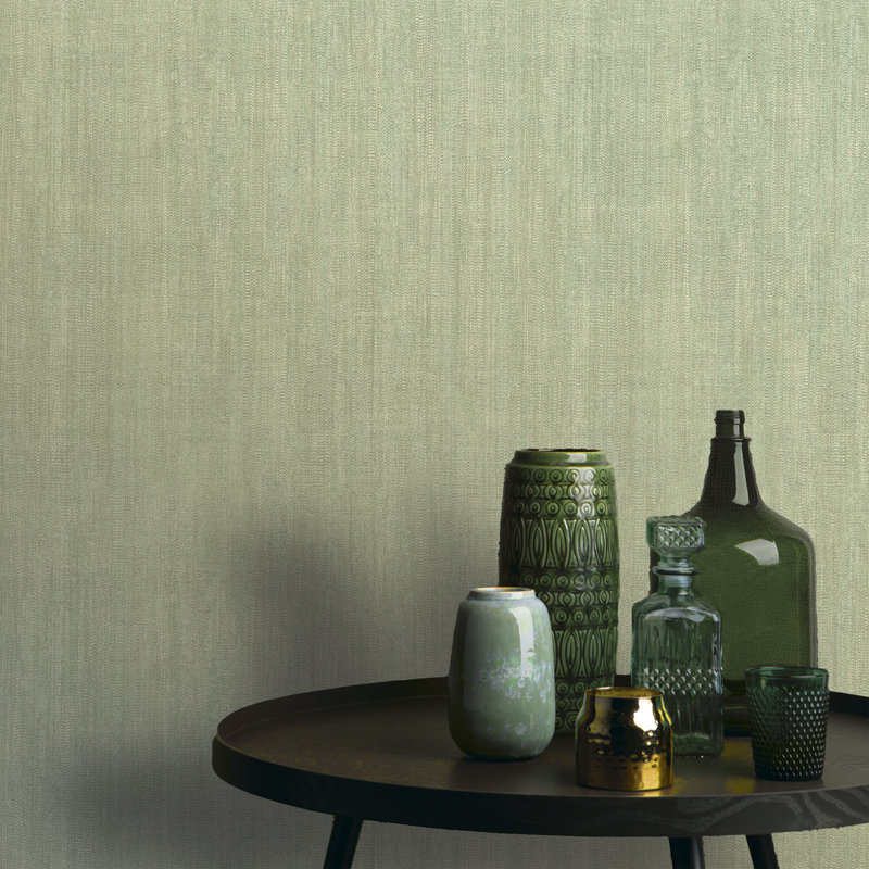 Papier peint texturé Allure, Sauge