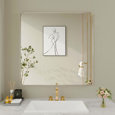 Miroir de salle de bain mural Lesamuel