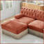 Canapé modulaire en L avec repose-pieds Chesterfield-1362351765