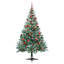 4.92' H Lighted Artificial Christmas Tree
