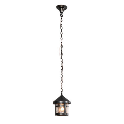 Princetown 1 - Light Black Patina Single Pendant