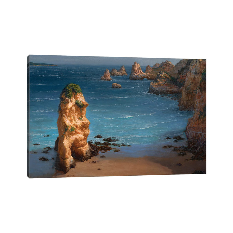 Dona Ana Portugal by Ken Salaz - Wrapped Canvas Painting, 20.32 cm H x 30.48 cm W