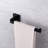 4 Bathroom Hardware Ensemble In Matte Black - 304 Stainless Steel, , Modern Style, Easy To Install For Various Rooms 4 Pieces, Made Of Corrosion & Tarnish , Design Home, Simple Installation Beyond-1493266211