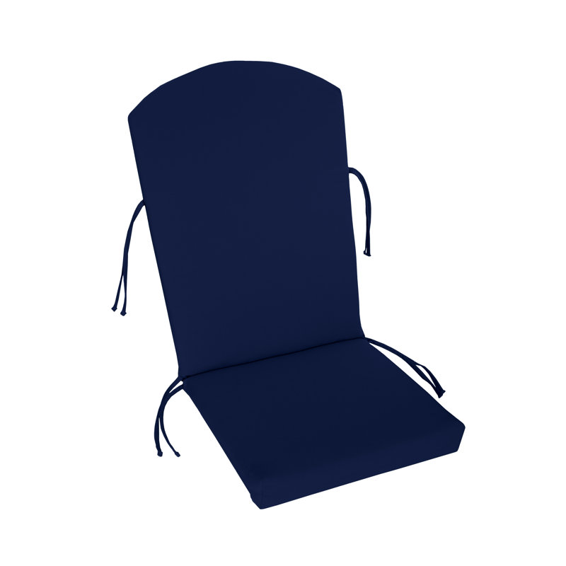 Coussin de siège / dossier Sunbrella Sunbrella, Toile bleu marine Sunbrella®