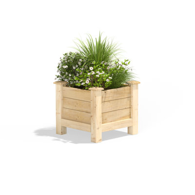 Wood Elevated Planter