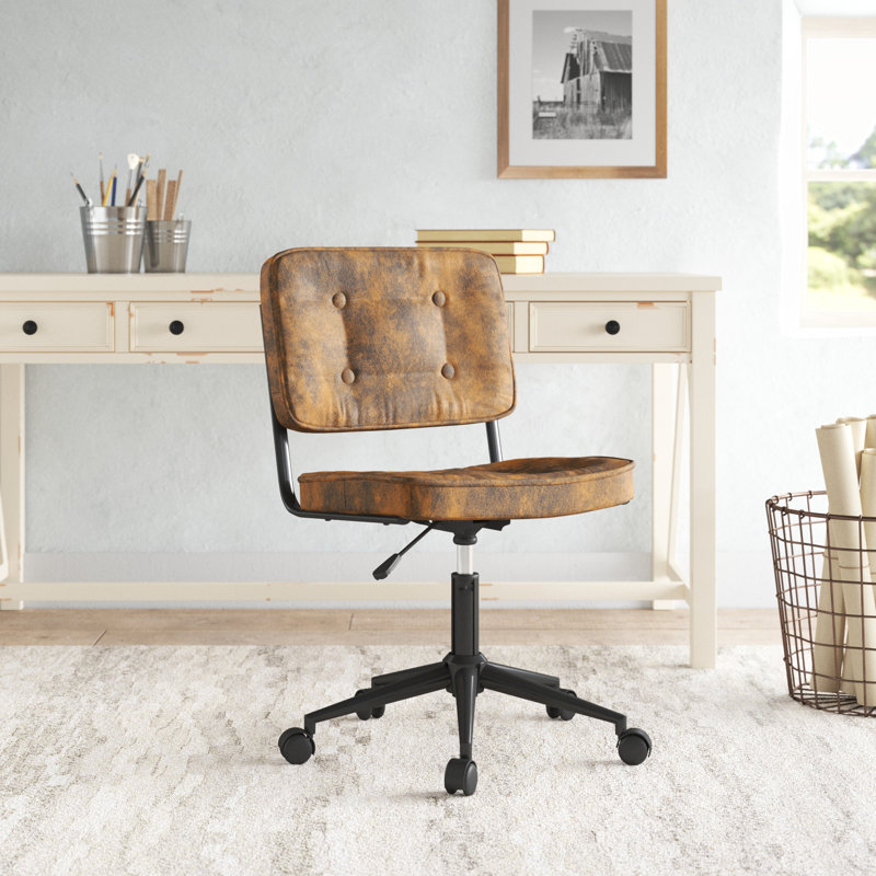 Chaise de travail Korey, Brun