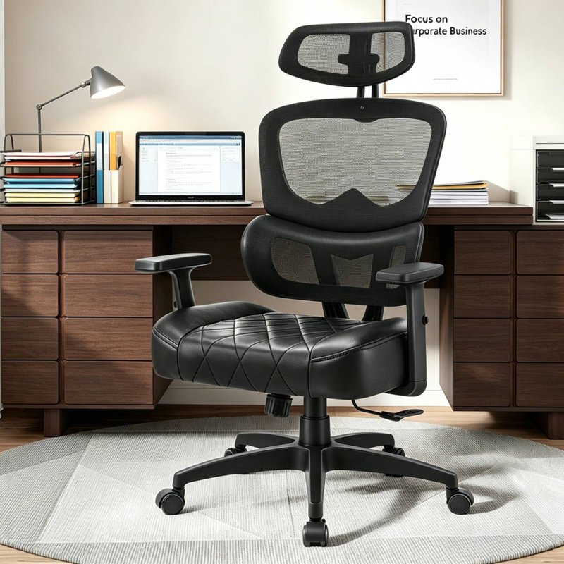 Manraaj Office Chair with Headrest