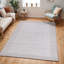 Beyanka Striped Machine Tufted Area Rug-1005510366