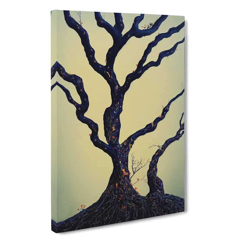 Mysterious Tree - Wrapped Canvas, 60cm H x 40cm W x 3cm D