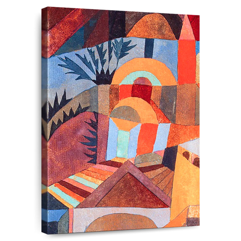 Avery Temple Gardens, 45" H x 30" W
