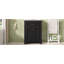 Meuble-lavabo 24 po avec lavabo en céramique intégré, armoire de salle de bain avec 2 portes, 1 tiroir basculant et meuble-lavabo simple pour salle de bain de petite et moyenne taille-1000132553