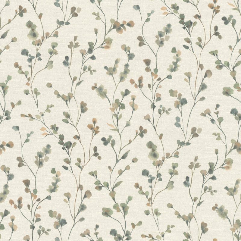 Papier peint Romy Forest Springtime Trail, Vert