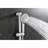 Shower System With White Brass Components For Wall Mount: Head, Hand Shower, Slide Bar, Bodysprays Components: - Mounted Design Option