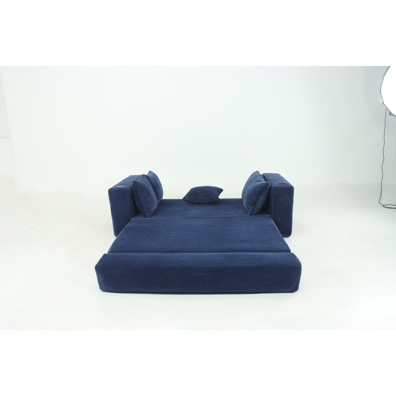 Canapé-lit pliant 76 po, Blue