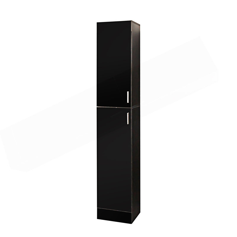 Armoire autoportante avec tablettes et deux portes, armoire d'entrée