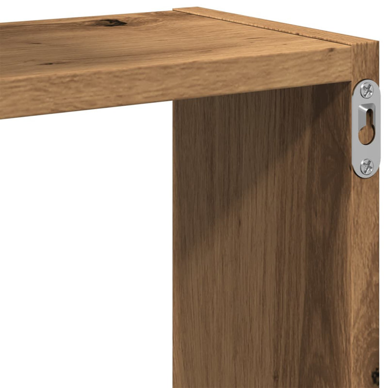 Tablette murale vidaXL en bois d'ingénierie , Chêne artisanal