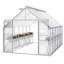 Serre de loisir avec portes coulissantes l 8 pi x P 10/12/16 po-97266979
