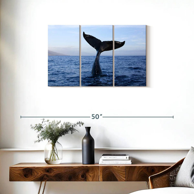 Whale Watching, 20" H x 33" W