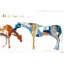 Painted Horses Family I Print by Milton Coppo-25705689-25705692