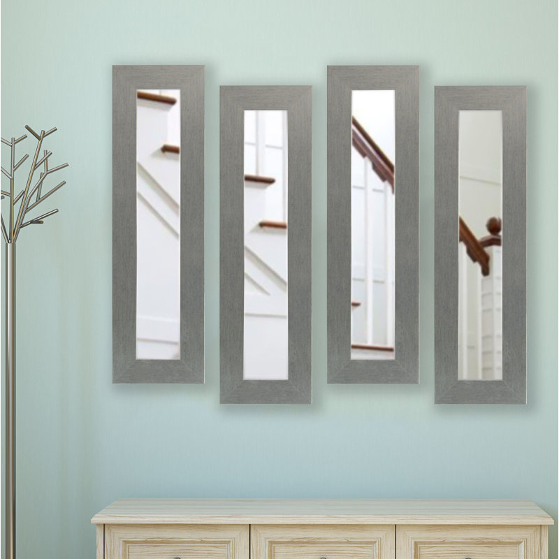 Billie-Rae Flat Wall Mirror, 39.5" H x 11.5" W