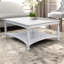 Locke Solid Wood Square Coffee Table-912678872