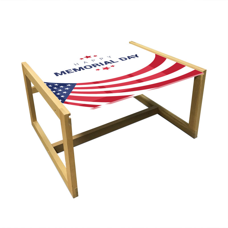 Miracle Sled Coffee Table, 40cm H x 74cm W x 62cm D