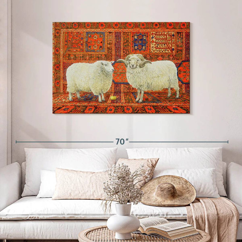 Brampt Persian Wool, 30" H x 45" W