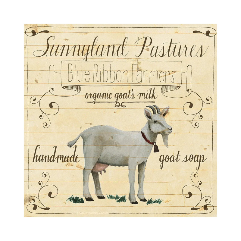 Animal Farm Collection IV by Grace Popp - Wrapped Canvas Painting, 93.98 cm H x 93.98 cm W x 3.175 cm D