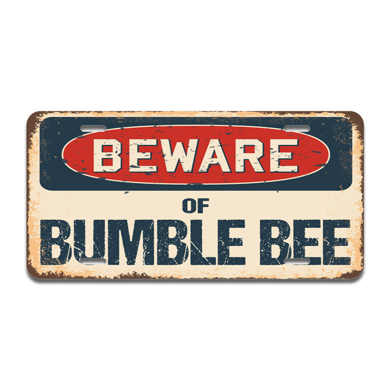 Cadre en aluminium Beware of Bumble Bee