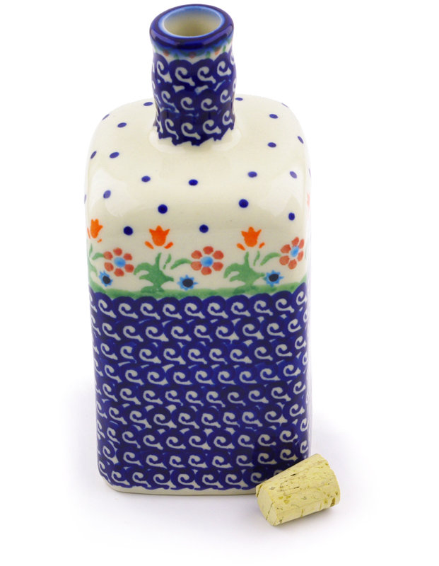 18oz. Ceramic Single Oil / Vinegar Cruet