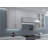 Vision 3" x 12" Beveled Glass Subway Kitchen Backsplash, Bathroom, Shower, Pool, Wall and Floor Tile-66075768
